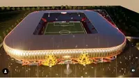 Bantah Proyek Mangkrak, Bupati Kediri Pastikan Stadion Gelora Daha Jayati Tuntas Pada Tahun 2027