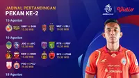 Jadwal Pekan Kedua BRI Super League 2025-2026, Saksikan Live Streaming di Vidio