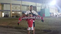 Cerita Keluarga Lukman Hadi Menonton Timnas Indonesia 2 Hari Beruntun: Demi Sang Anak yang Mengidolakan Jens Raven